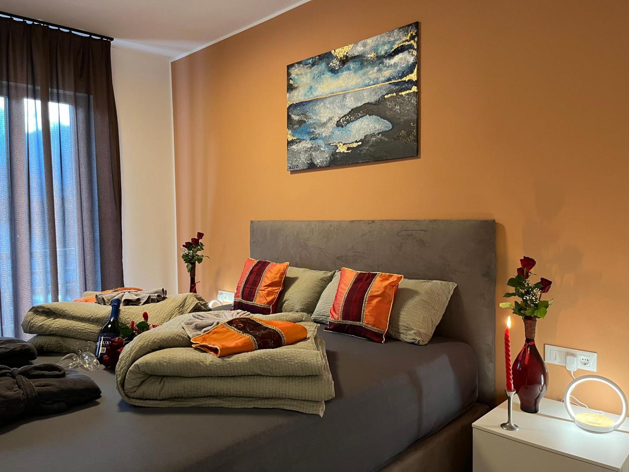 Guesthouse Le Palme Postal / Burgstall Kültér fotó